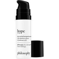 Philosophy Women's Hope In a Jar Eye Revival Serum-in-cream 15ml in Misc