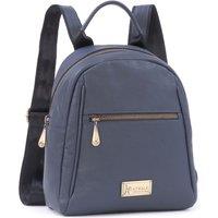 Catwalk Collection Handbags Women's Zoey Leather Backpack in Blue | Size: Medium