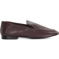Dune London Women's 'Gurl' Leather Loafers in Red | Size: 3