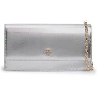 Tommy Hilfiger Women's Icon Wallet On Chain Silver
