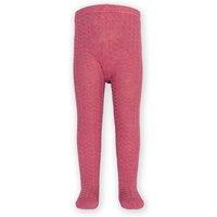 Kite Girl's Cable Tights Heather in Pink | Size: 4-6 Years