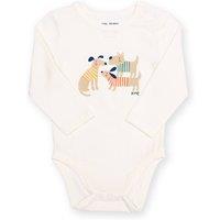 Kite Baby Lucky Pups Bodysuit in Cream | Size: 0-3 m