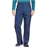 Chums Men's Warm Fleece-Lined Water-Resistant Outdoor Trousers in Navy | Size: 48S
