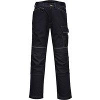 Portwest Men's PW3 Work Trousers in Black | Size: 40R