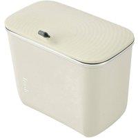 Garden Sanctuary 7L Waste Bin with Lid in Cream
