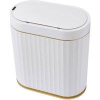 Garden Sanctuary 7L Smart Sensor Rubbish Bin in White