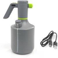 Crystals 2L Electric Automatic Plant Spray Bottle Watering Can USB UK in Grey