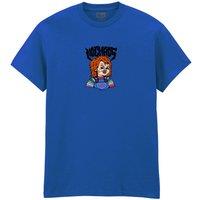 No Chaos CHUCK HIM T-SHIRT in Royal | Size: Small