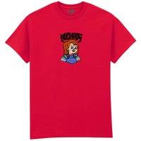 No Chaos CHUCK HIM T-SHIRT in Red | Size: Small