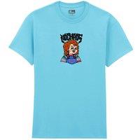 No Chaos CHUCK HIM T-SHIRT in Light Blue | Size: 3XL