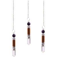KDMD Copper Amethyst & Quartz Decor - Elegant Natural Stone Accent in Purple