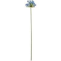 KDMD Blue Agapanthus Stem - Faux Floral for Elegant Home Decor