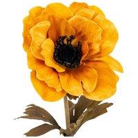 KDMD Yellow Anemone Stem - Vibrant Artificial Flower for Arrangements