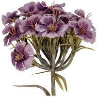 KDMD Purple Dianthus Spray - Realistic Floral Decor for Retail & Events