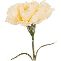 KDMD Cream Carnation Stem with Realistic Petals for Elegant Floral Displays
