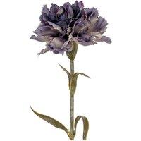 KDMD Purple Carnation Stem - Realistic Floral for Bouquets & Decor