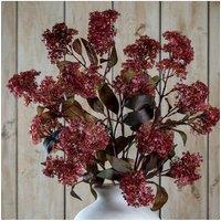 KDMD Purple French Meadow Faux Flower Spray for Elegant Decor