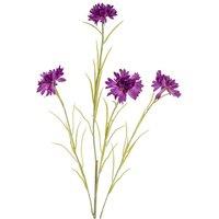 KDMD Elegant Purple Cornflower Stem for Premium Faux Floral Arrangements
