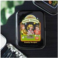 KDMD Steven Rhodes Brownies Stash Tin Retro Secret Storage Container in Black
