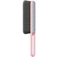 KDMD Double Sided Bed Cleaning Brush Sofa Hair Remover Dust Brush in Pink