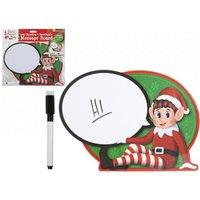 KDMD Elf Speech Bubble Standing Sign 5 Pack in Red