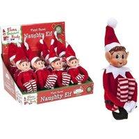 KDMD 12 inch Boy Christmas Naughty Elf 2 Pack in Red