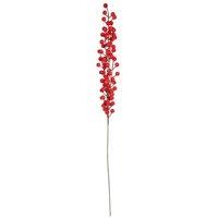 KDMD Red Berry Stem H80cm 2 Pack Christmas Ornament