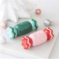 KDMD Christmas Sweets Salt & Pepper Shakers - Set of 2 Ceramic Shakers