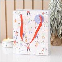 KDMD Snow Much Fun Print Paper Gift Bag - Festive Christmas Gift Bag