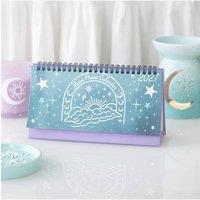 KDMD Moon Phase Desk Calendar - Pastel Celestial Year Planner
