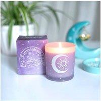 KDMD Purple Pastel Skies Lavender Scented Candle - Frosted Candle