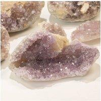 KDMD Small Assorted Amethyst Geodes - 1kg Pack of 4-6 Opened Crystal Geodes in Purple
