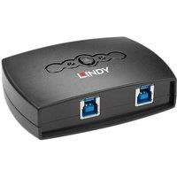 Lindy 2 Port Usb 3.0 Switch in Black