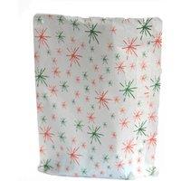 KDMD 8.5 x 11 inch Starburst Paper Bags in White
