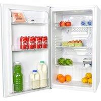 SIA 48cm White Freestanding 91L Under Counter Larder Fridge LFS01WH