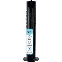 Igenix Tower Fan, 30 Inch in Black