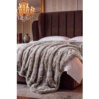 The Lyndon Company Chantilly Luxury Supersoft Faux Fur Throw | Size: 150 cm x 200 cm