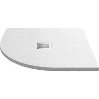 Balterley Premium Slimline Quadrant Shower Tray, White, 900mm in White