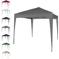 MCC Direct 2X2m Pop up Gazebo Party Tent Marquee with Storage Bag in Grey