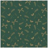 KDMD Festive Elements Kraft Green Kraft Paper
