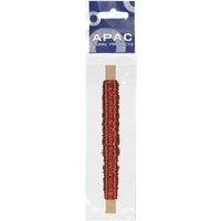 KDMD Orange Metallic Wire on a Wooden Stick