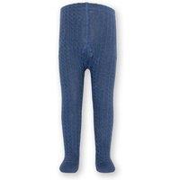 Kite Girl's Cable Tights Navy | Size: 10-12 Years