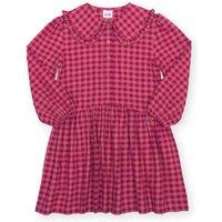 Kite Girl's Damson Check Dress in Pink | Size: 4 Years
