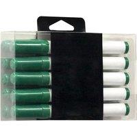 KAV Tabletop Self Stick Flipchart Paper Pad with Dry Erase Pens in Green | Size: 10 Pack