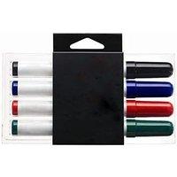 KAV Tabletop Self Stick Flipchart Paper Pad with Dry Erase Pens | Size: 4 Pack