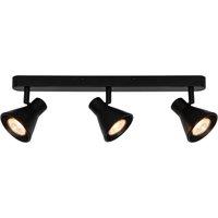 Nordlux Eik Spot Light Black Metal Hallway GU10 Mains