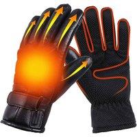 SPETLEK USB Electric Heated Gloves Winter Warm Non-Slip Touch in Black | Size: 10