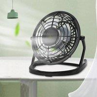 PAWNORA Mini USB Desk Fan Small Quiet Personal in Black
