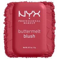 NYX Professional Makeup Buttermelt Blush Powder Blush in Back/Butta | Size: 5G