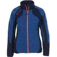 Peak Mountain Women's Fleece Jacket Acut in Blue | Size: XL